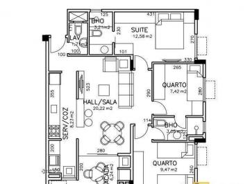 09e58d11705de99a419ae971f6d42959.jpg · Apartamento Com 3 Dormitórios À Venda, 81 m² No Bairro Vila Nova - Blumenau/sc