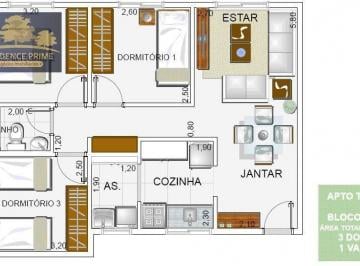 Kwu1b6xR3mC3BwUdkz9jh42JG1xVrsmV.jpg · Apartamento Com 3 Dormitórios À Venda, 55 m² por R$215.000 - Residencial Orquídea - Cotia/sp