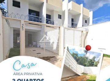 Casa · 90m² · 3 Quartos · 2 Vagas · Casa Duplex de 3 Qts/suite, Com 90 m² Localizada No Bairro Vila Cristina, Com Acabamento Premium.