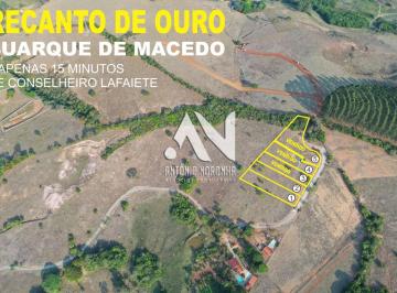 Rural · 1500m² · Chácaras Em Buarque de Macedo, a 15 Minutos de Conselheiro Lafaiete/mg