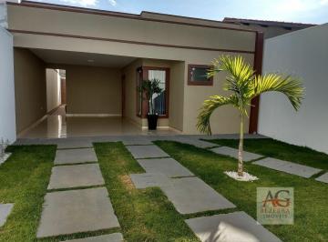 Casa · 111m² · 3 Quartos · 2 Vagas · Belíssima Casa Térrea No Bairro Novo Araçás, Barbalha - Ce