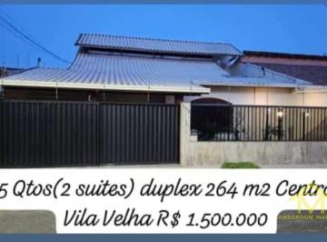 Casa · 200m² · 5 Quartos · 3 Vagas · Imoveis - Centro de Vila Velha