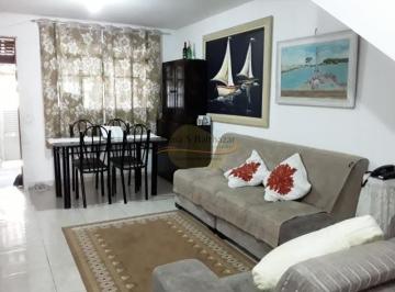 Casa · 100m² · 2 Quartos · 1 Vaga · Sobrado Com Edícula - 2 Dormitórios À Venda - Vila São Jorge - Santos/sp