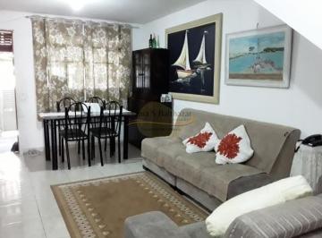 Casa · 100m² · 2 Quartos · 1 Vaga · Sobrado Com Edícula - 2 Dormitórios À Venda - Vila São Jorge - Santos/sp