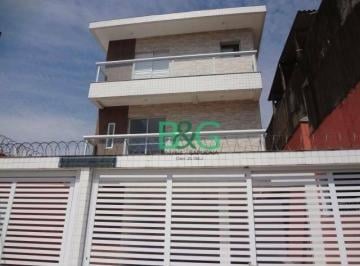 Casa · 92m² · 3 Quartos · 1 Vaga · Sobrado À Venda, 92 m² por R$350.000 - Catiapoa - São Vicente/sp