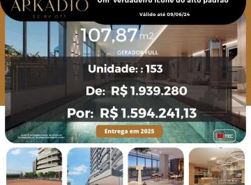 Apartamento de 3 quartos, São Paulo · Apartamento C/ Quadra de Tênis, 3 Quartos, 107 m² E Varanda No Brooklin, Sp