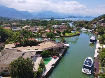 Casa · 400m² · 5 Quartos · 4 Vagas · Linda Casa de Canal No Frade, Com Vaga de Barco, Piscina, 5 Suítes