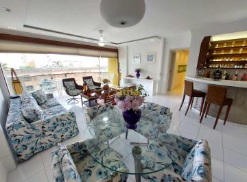 Apartamento · 253m² · 4 Quartos · 4 Vagas · Cobertura (Lado Praia), Vista Mar, 4 Dorms. Lazer, 3 Vagas