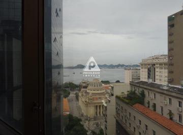 Comercial · 352m² · Andar Corrido Inteiro 9 Salas 350 m² Metro Vlt Barcas Tj Vista Baia de Guanabara Rio de Janeiro Cent