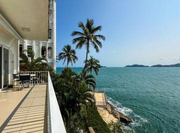 Apartamento · 160m² · 3 Quartos · 1 Vaga · As Brisas - Península - Guarujá, Apartamento À Venda Com Vista Total Para o Mar.