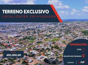 228441579.jpg · Terreno Disponível Para Venda No Recanto Dos Pássaros Em Sorriso - Mt