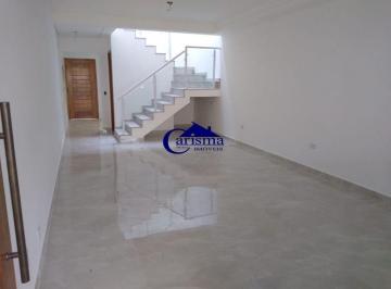 Casa · 157m² · 3 Quartos · 2 Vagas · Sobrado Com 3 Quartos, Sendo 3 Suítes, Para Aluguel, 157 m² por R$4.000 - Jardim Stella - Santo a