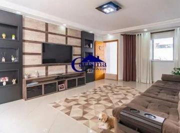 Casa · 166m² · 4 Quartos · 4 Vagas · Sobrado Com 4 Quartos, Sendo 2 Suítes, À Venda, 166 m² por R$1.500.000 - Vila Alpina - Santo Andr