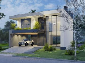 Casa · 243m² · 3 Quartos · 2 Vagas · Alvenaria Em Construção Em Condomínio!