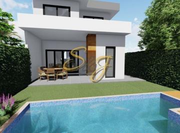 Casa · 180m² · 3 Quartos · 4 Vagas · Casa Em Condomínio Para Venda Em Paulínia, Vila Monte Alegre, 3 Dormitórios, 1 Suíte, 3 Banheiros, 4