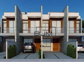 VzKQnRQ47KMkc8INEzAJXTJt6VHbbTGm.jpg · Sobrado Geminado, 3 Dormitórios, 107 m² - Aventureiro