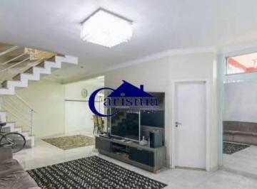 Casa · 266m² · 3 Quartos · 4 Vagas · Sobrado Com 3 Suítes, Para Aluguel, 266 m² por R$4.860 - Vila Alzira - Santo André/sp