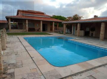 Casa · 250m² · 3 Quartos · 10 Vagas · Casa Espetacular À Venda Na Praia de Quixaba - Aracati/ce - Próx. Canoa Quebrada