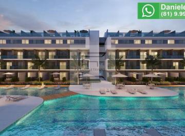 Apartamento de 1 quarto, Tamandaré · Flat a Venda Na Praia Dos Carneiros