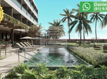 Apartamento de 1 quarto, Tamandaré · Flat Na Praia de Tamandaré - Condomínio a Beira Mar