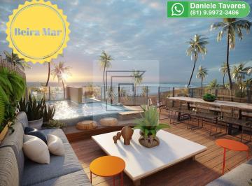 Apartamento de 2 quartos, Ipojuca · Flat Com Vista Para o Mar Em Muro Alto - Piscina Privativa