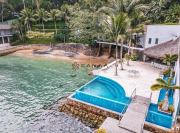 Casa · 600m² · 6 Quartos · 8 Vagas · Linda Mansão Com Praia Privativa, Deck, Piscina, Area Gourmet