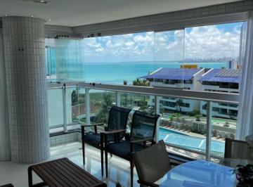 Apartamento · 163m² · 3 Quartos · 3 Vagas · Apartamento Para Venda Em Cabedelo, Ponta de Campina, 3 Dormitórios, 3 Suítes, 2 Banheiros, 3 Vagas