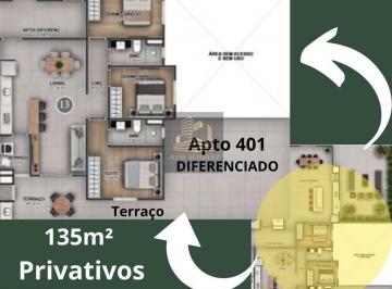135m² Privativos · Apartamento Alto Padrão - Itajaí -