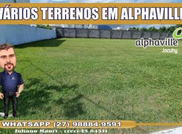 Terreno , Serra · Terreno No Alphaville Jacuhy, Vários Terrenos Em Todos Os Residenciais