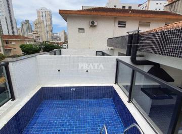 Casa · 156m² · 3 Quartos · 2 Vagas · Embaré Santos Sobreposta Alta 3 Suítes 2 Vagas Lazer