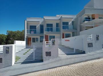 Casa · 92m² · 2 Quartos · 2 Vagas · Lindos Sobrados Com 2 Suítes, Prontos Para Morar - Lot. Portal Da Colina - São José - Sc