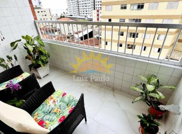Apartamento · 110m² · 3 Quartos · 1 Vaga · Apartamento Com 3 Dorms, Tupi, Praia Grande - R$480 Mil, Cod: Ap044