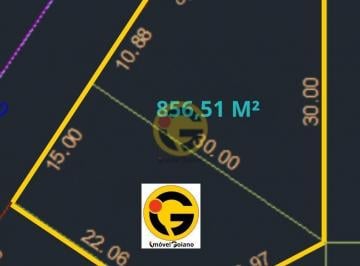 Terreno · 856m² · Terreno Lote Parque Real de Aparecida de Goiânia 856 m² Esquina Em Av