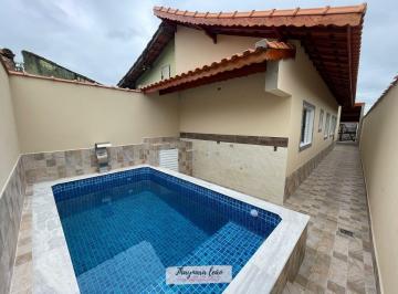 Casa · 92m² · 2 Quartos · 2 Vagas · Casa Com Piscina Em Mongaguá, Itaguai