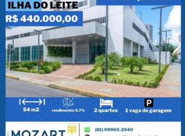 Apartamento · 54m² · 2 Quartos · 1 Vaga · Apartamento Recife Ilha Do Leite