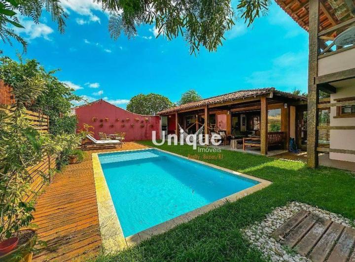 Casa Com 5 Dormitórios À Venda, 220 m² por R$1.950.000 - Baia Formosa - Armação Dos Búzios/rj