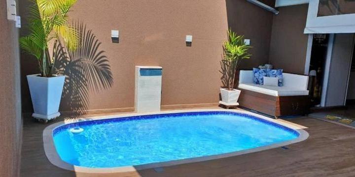 Linda Casa Em Praia Grande Bairro Da Guilhermina Com 3 Dormitórios