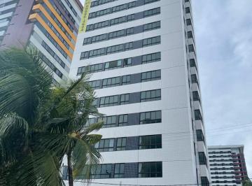 Apartamento · 37m² · 1 Quarto · 1 Vaga · Apartamentos de 01 Quarto, Para Venda, Beira Mar, de Piedade, Jaboatão Dos Guararapes.