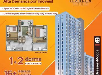 Apartamento · 36m² · 2 Quartos · More Na Mooca - 300 m Da Estação de Metrô Bresser/mooca