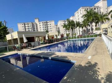 Apartamento de 2 quartos, Lauro de Freitas · Apartamento 2 Quartos Em Buraquinho, Varanda, Condomínio Clube, Melhor Local