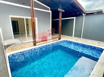 Casa · 105m² · 3 Quartos · 2 Vagas · Casa Para Venda Em Mongaguá, Jussara, 3 Dormitórios, 1 Suíte, 3 Banheiros, 2 Vagas