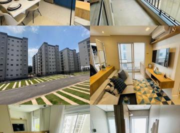 *Fotos ilustrativas do decorado, os apartamentos vão conforme a entrega pela construtora, com piso somente na área fria. · Condominio Monte Alegre - Granja Viana