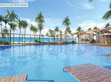 Apartamento · 150m² · 3 Quartos · 2 Vagas · Village À Venda Na Praia de Itacimirim Com 3 Suítes, Pé Na Areia