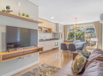 Foto 01 · Apartamento Mobiliado E Decorado de 2 Dormitórios Sendo 1 Suíte, No Condomínio Aire Em Gramado