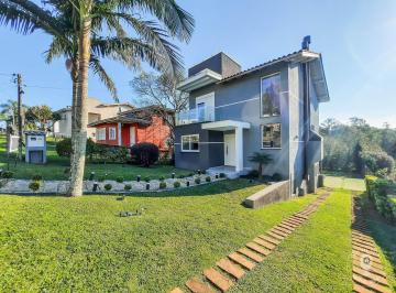 Casa · 250m² · 3 Quartos · 2 Vagas · Condado de Castella - Casa No Condomínio Condado de Castella - 3 Suítes E Salão de Festas - Viamão/r