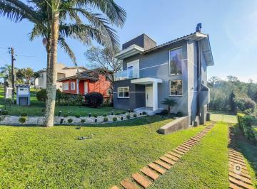 Casa · 250m² · 3 Quartos · 2 Vagas · Condado de Castella - Casa No Condomínio Condado de Castella - 3 Suítes E Salão de Festas - Viamão/r