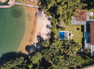 Casa · 1000m² · 10 Quartos · 5 Vagas · Espetacular Mansão Com Praia Privativa de Água Cristalina
