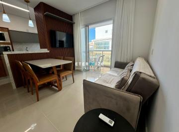 Sala de Estar/Jantar · Apartamento 02 Dormitórios 01 Suíte Na Praia de Palmas Em Governador Celso Ramos - Sc