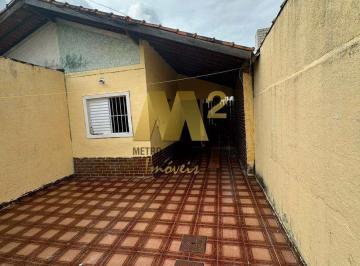 Casa · 62m² · 2 Quartos · 3 Vagas · Casa Com 2 Dorms, Maracanã, Praia Grande - R$350 Mil, Cod: 14025