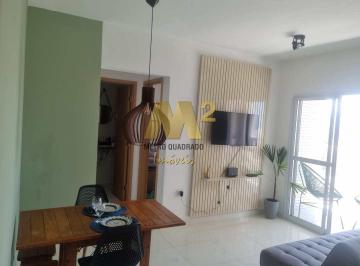 Apartamento · 45m² · 1 Quarto · 1 Vaga · Apartamento Com 1 Dorm, Caiçara, Praia Grande - R$340 Mil, Cod: 14041
